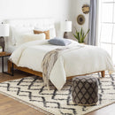 Quinipot Natural Woven Circular Moonj Grass Tapestry