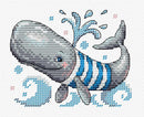 Whale M-352 / SM-352 Counted Cross Stitch Kit