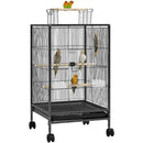 Wheeled Bird Cage for Parrots