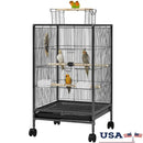 Wheeled Bird Cage for Parrots