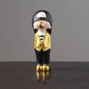 Whimsical resin boys sports statues set bedroom decor