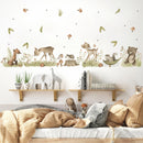 Woodland Creatures - Fabric Nursery Wall Art Decals