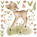 Woodland Creatures - Fabric Nursery Wall Art Decals