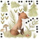 Woodland Creatures - Fabric Nursery Wall Art Decals
