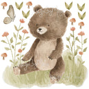 Woodland Creatures - Fabric Nursery Wall Art Decals