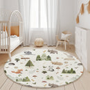 Woodland Kids Room - Play Rug - Area Rug