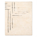 Whispered Lines - Luxury Shag Moroccan Rug