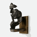 Whispering Face Wall Lamp