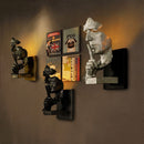 Whispering Face Wall Lamp