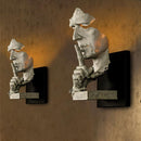 Whispering Face Wall Lamp