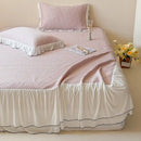 White and black ruffled bedding set bedroom decorbites cool feeling