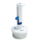 White and blue metal ice cream scoop kitchen sandwich tool