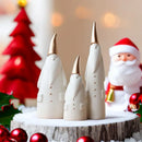 DecorBites™ Ceramic Santa Claus Figurines Set for Christmas Home Decor