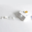 White and gold infrared motion sensor lamp holder bedroom light