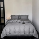 White and gray egyptian cotton bedding set – bedroom duvet cover