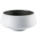 White and grey ice cracked glaze ceramic dinnerware set dining room