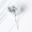 White and silver artificial flowers garland wedding decor living room