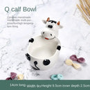 White and yellow duck ceramic dessert bowl dining room serving dish
