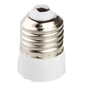 White ceramic and copper bulb socket converter living room adapter
