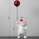 DecorBites™ Balloon Rabbit Resin Ornaments, Cute Desk Figurines, Bookshelf Sculpture Craft