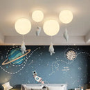 DecorBites™ Cartoon Bear Ceiling Light for Kids' Rooms, LED Fixture Bedroom Decor
