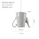DecorBites™ Ceramic LED Pendant Lights Tea Cup Teapot Hanging Lamp for Kitchen Dining Room