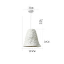 DecorBites™ Ceramic LED Pendant Lights: Nordic Teapot Design for Modern Living and Kitchen.