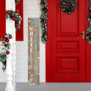 White Christmas Porch Sign