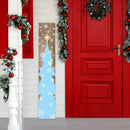 White Christmas Porch Sign