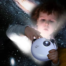 White circular decorbites galaxy starry projector bedroom night light