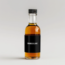 White Drunk In Love Mini Liquor Label
