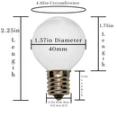 White G40 Light Bulbs