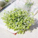 White gypsophila artificial flowers wedding and home decor bouquet