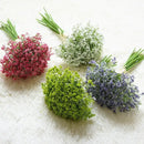 White gypsophila artificial flowers wedding and home decor bouquet