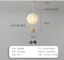 White hot air balloon chandelier – kids room macrame pendant light
