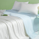 DecorBites™ Cool Feel Summer Quilt: Grade A Ice, Extra Soft, Quick Drying Quilted Blanket