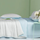 DecorBites™ Cool Feel Summer Quilt: Grade A Ice, Extra Soft, Quick Drying Quilted Blanket