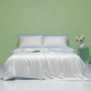 DecorBites™ Cool Feel Summer Quilt: Grade A Ice, Extra Soft, Quick Drying Quilted Blanket