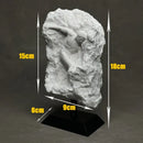 White marble discus throwing nude sculpture living room decor