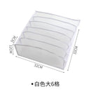 White mesh underwear organizer box set bedroom wardrobe storage
