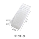 White mesh underwear organizer box set bedroom wardrobe storage
