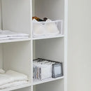 White mesh underwear organizer box set bedroom wardrobe storage