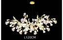 White orchid decorbites ginkgo chandelier living room pendant light