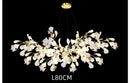 White orchid decorbites ginkgo chandelier living room pendant light