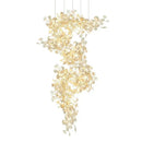 White orchid decorbites ginkgo chandelier living room pendant light