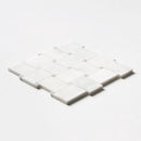 Satin Perla Multi Finish Pinwheel Marble Mosaics 10 5/8x10 5/8