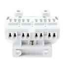 White plastic 2g11 lamp holder socket kitchen terminal block