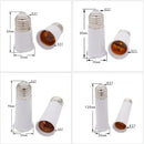 White plastic e27 socket extender lamp adapter kitchen light fitting