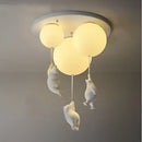 DecorBites™ Bear Resin Pendant Light for Children's Room & Kindergarten