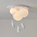 DecorBites™ Bear Resin Pendant Light for Children's Room & Kindergarten